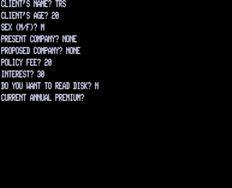 Screen shot